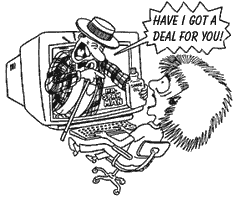 Snake Oil Salesman Cartoon