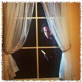 Burglar at Window