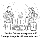 15 Minutes of Privacy Cartoon